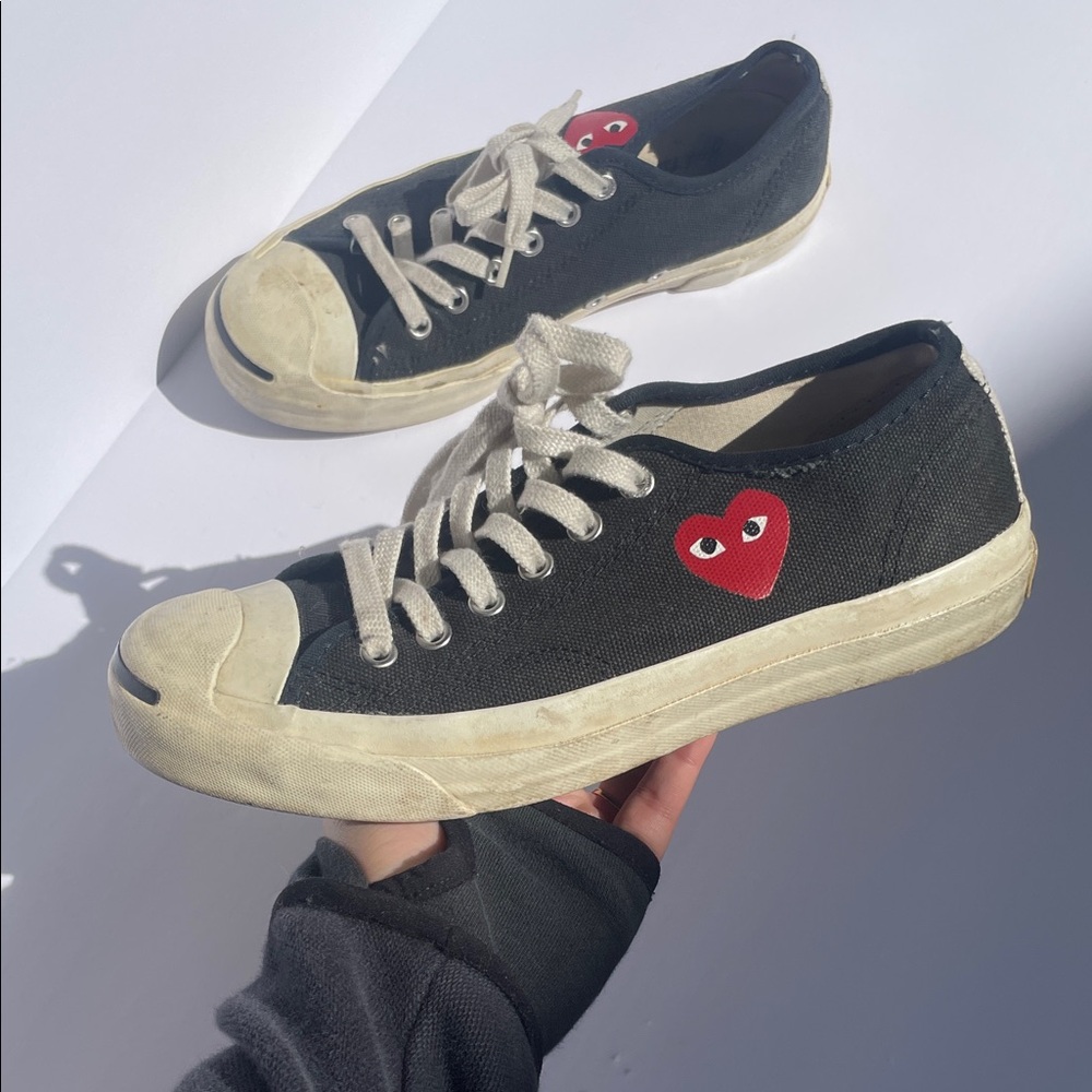 Rare Converse Jack Purcell x Comme Des Garćon Play tennis shoes 7